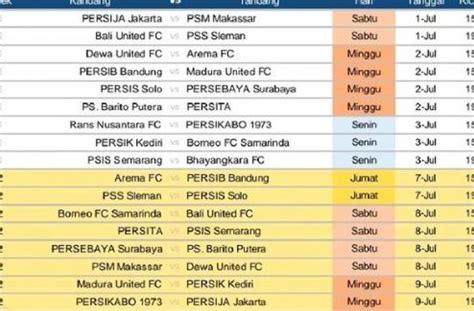 jadwal liga 1 2024